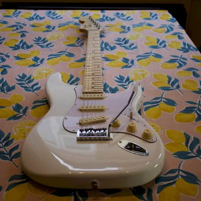 Hendrix reverse neck Stratocaster Olympic white 1 off custom model image 4