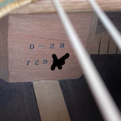 Martin D-28 Vintage Pre War Herringbone 1939 image 13