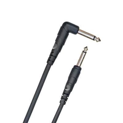 D'Addario PW-CGTRA-20 Classic Series 1/4" Straight / Angled TS Instrument Cable - 20'