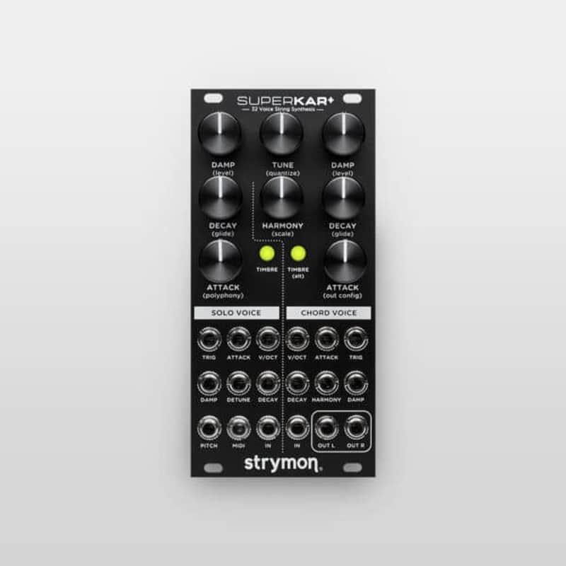 Strymon - SuperKar+ - Synth Voice Eurorack Module - w/ 32 Voices image 1