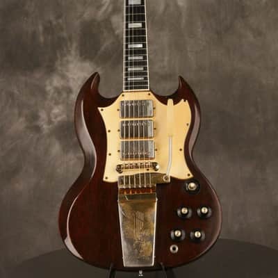 Gibson SG Custom neck joint repair 1969 Walnut image 2