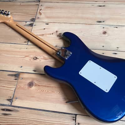 2005 Fender Stratocaster Floyd Rose Electric Guitar Mexico HSS 60th Anniversary image 8