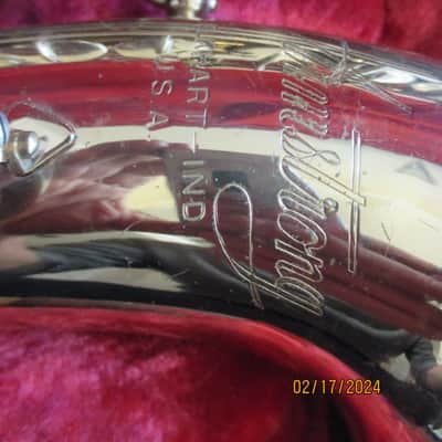 Armstrong brand Saxophone with mouthpiece, reed and case. Made in USA image 7