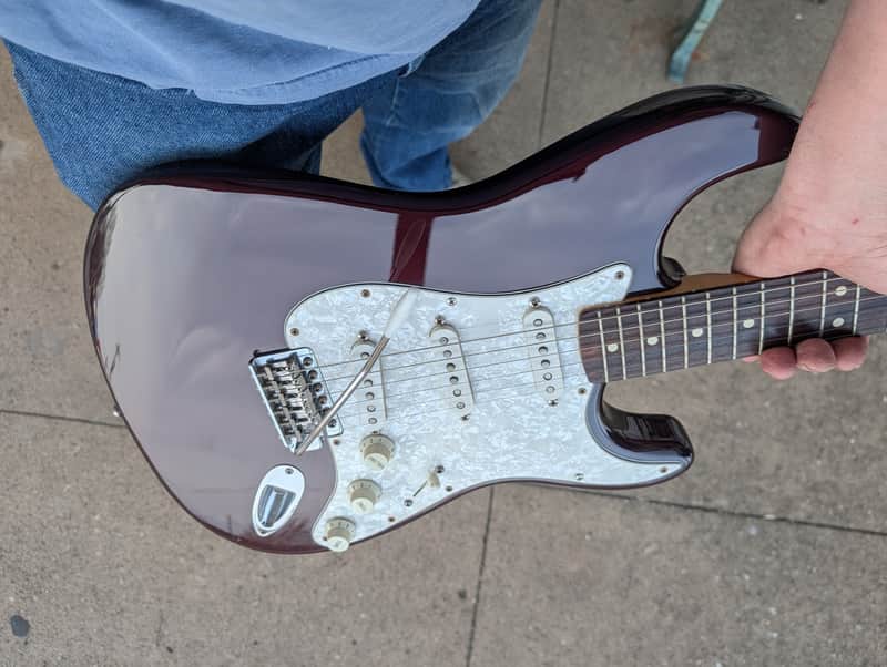 Fender Standard Stratocaster - Midnight Wine image 1
