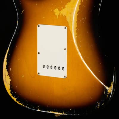 Fender Custom Shop Masterbuilt Levi Perry 1957 Stratocaster Heavy Relic 2-Tone Sunburst (762) image 2