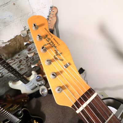 2020 Fender Custom Shop 60 HS Telecaster Custom Heavy Relic Sea Foam Green L.E. image 17