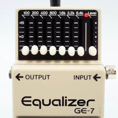 Boss GE-7 Equalizer 1984 Made in Japan ACA Vintage Guitar Effect Pedal 417800 image 3