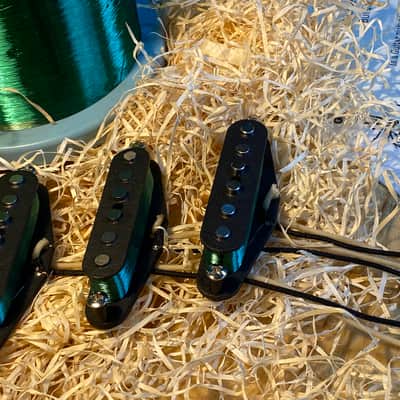 General Vintage Tone  Stratocaster Pickup set 63 to 65 specs NOS 1970s wire Corona INC 42awg Made in image 10