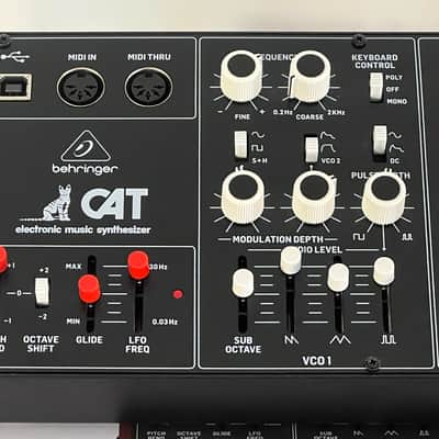 Behringer Cat Duophonic Analog Synthesizer 2020 - Present - Black image 3