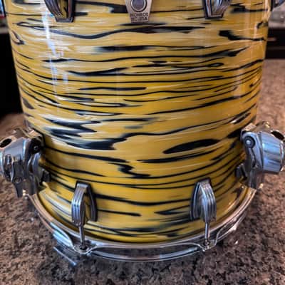 Ludwig Classic Maple Downbeat 3-Piece Shell Pack – Lemon Oyster – 20/12/14 – Mint image 10