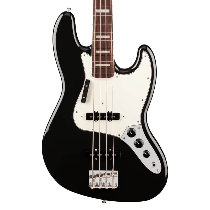 Used Fender Vintera III Early '70s Jazz Bass - Black image 1