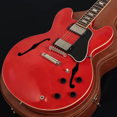 Gibson Memphis ES-335 Traditional Antique Faded Cherry Gibson [11037739] (07/21) image 8