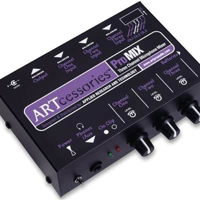 ART ProMIX Three Channel Microphone Mono Mixer image 2