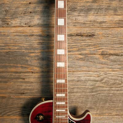 Used Gibson 2014 Les Paul Classic Custom Lite - Wine Red w/Case image 5