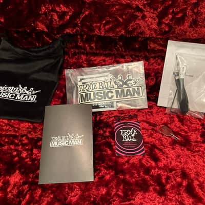 2023 Ernie Ball Music Man Retro 70’s Stingray Black -  8.5 pounds! image 9