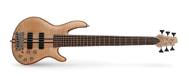 Cort Artisan A6-Plus-FMMH, Open Pore Natural, Neck Thru, Mahogany Body image 1