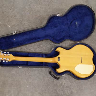 1980 Polytone Contempo G natural/blonde jazz electric guitar, Made in Japan MIJ vintage image 8