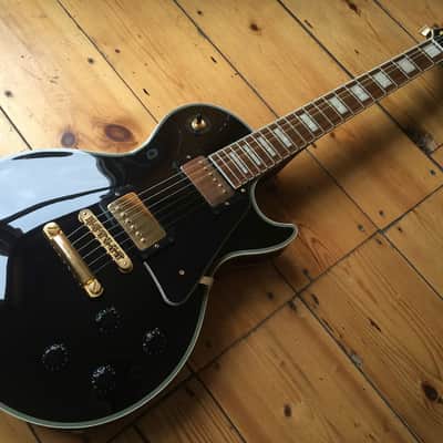 Burny RLC55 Les Paul Custom Electric Guitar image 2
