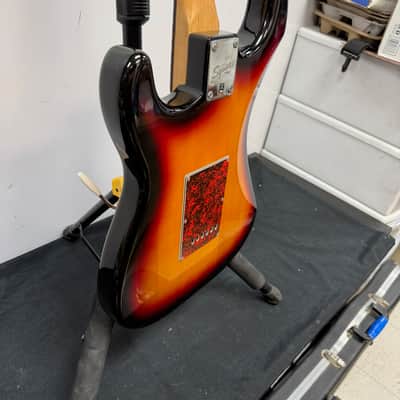 Used Squier by Fender Strat Stratocaster Electric Guitar image 18