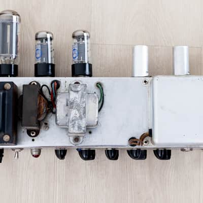 1959 Fender Tremolux Tweed Vintage Tube Amp 5G9 Circuit w/ Jensen P12P Alnico, Serviced image 16