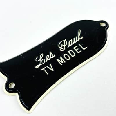 Gibson Les Paul TV Model Engraved Truss Rod Cover 80s image 1