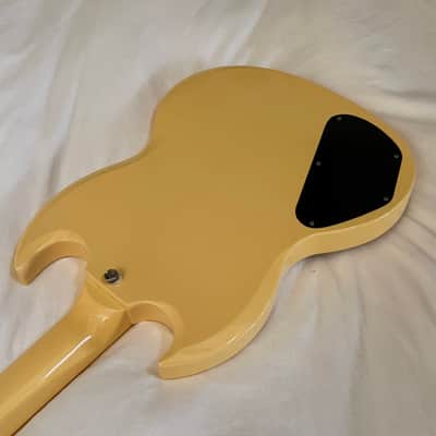 2010 Gibson Epiphone (G-400) SG Les Paul Custom Three Pickup - Made in Korea (MIK) - Antique Ivory - Free Pro Setup image 12