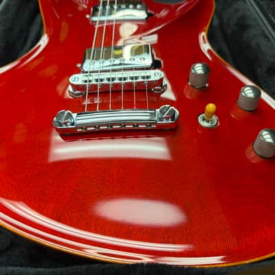 MJ (Mark Johnson) Mirage 1995 – Cherry Red – New Old Stock / Unplayed – USA Boutique – OHSC image 5