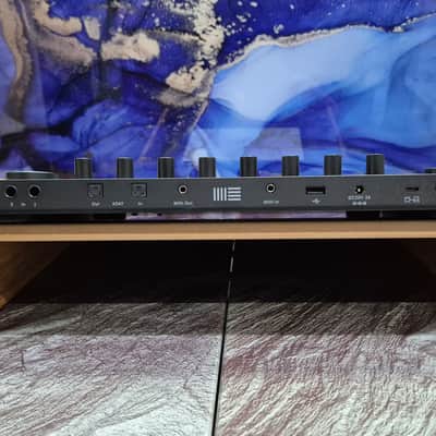Ableton Push 3 Stand – Solid Oak Wood Synth Stand – 15° Angled Desktop Stand – Handmade Studio Gear Accessory image 6