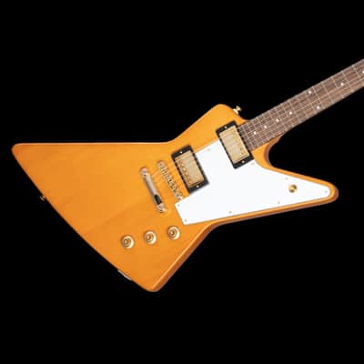 Epiphone 1958 Korina Explorer Aged Natural with Case - Demo image 3