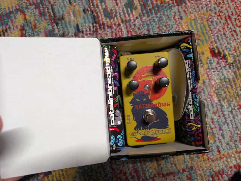 Catalinbread Katzenkönig Fuzz / Distortion 2024 - Present - '70s Collection Green image 1