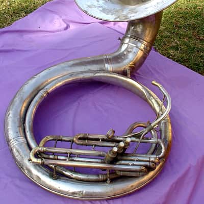 Vintage  Conn 32K "Naked Lady" sousaphone image 1