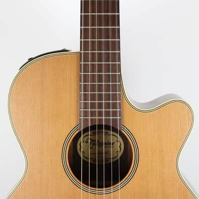 2005 Vintage Takamine EAN60C Cedar/Mahogany Rosewood Japan 2000s image 4