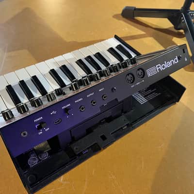 Roland JX-03 Boutique Series Synthesizer Module with K-25m Keyboard 2016 - Present - Black image 2