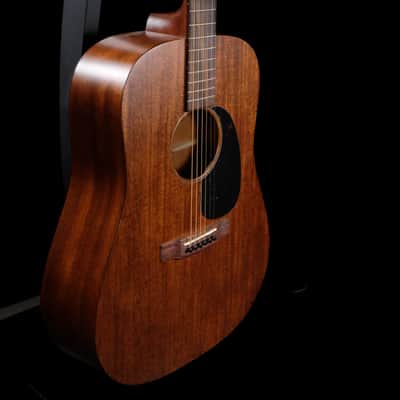 Martin D-15M Mahogany Dreadnought Acoustic Guitar - Natural image 5