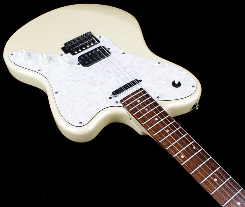 Fernandes Native X Offset Electric Guitar in Pearl White | Reverb