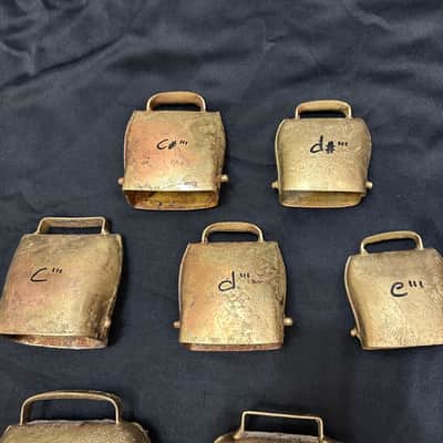 Almglocken Alpine Bells Tuned Cowbells, 2 OCTAVES (26 Bells), C'' to C'''' image 9