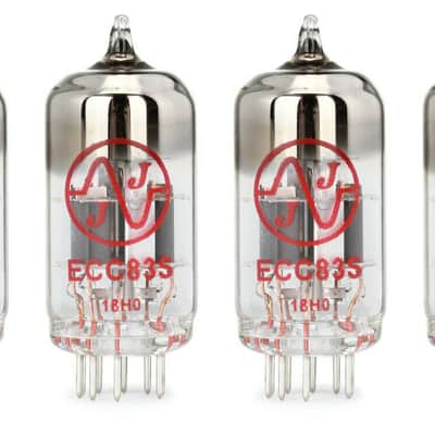 New 4x JJ 12AX7 / ECC83 | Quad / Quartet / Four Tubes | Free Ship