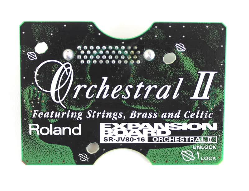 Roland Orchestral II 拡張ボード　SR-JV80-16 SR-JV80-16