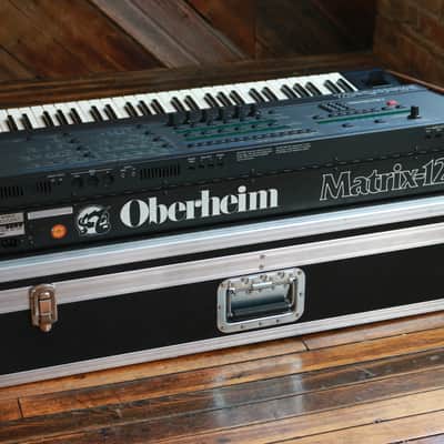 1980s Oberheim Matrix-12 (Fully Serviced) w/ ATA Flight Case image 19