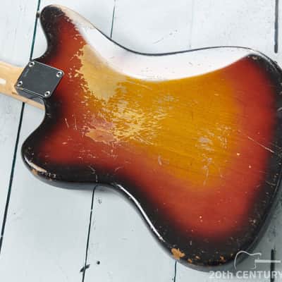 Fender Jazzmaster 1959 - Sunburst with Gold Anodized Pickguard image 12