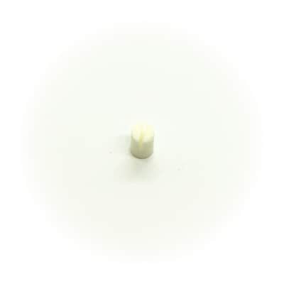 Bone Banjo 5th String Nut (Bleached, Slotted) image 1