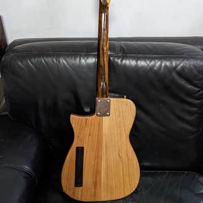 Handmade Harmony Style Floating bridge Electric Semihollow Harmony Tele CC 2021 Shellac image 3
