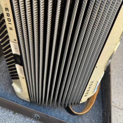 Vintage Old Original German Made Hohner Verdi II Accordion image 6