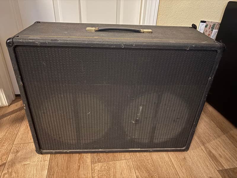 Vox 2-12 guitar cab 1962-65 - black - Good