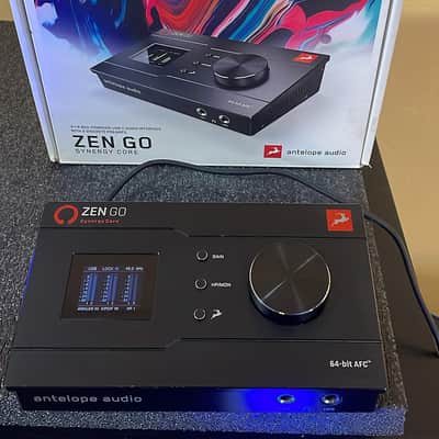 Antelope Audio Zen Go Synergy Core USB Type-C Audio Interface 2021 - Present - Black image 4