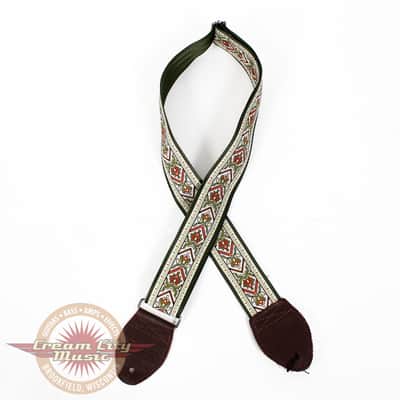 Souldier "Zelda" Red & Green Pattern 2" Guitar Strap