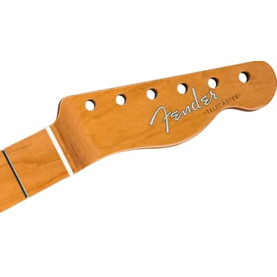 Fender Roasted Maple Telecaster Neck Vintera Mod '60s - 21 Medium Jumbo Frets 9.5" C Shape image 3