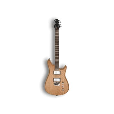 Relish Guitars Roadster Flamed Pear Top Pickup Swapping - Natural image 4
