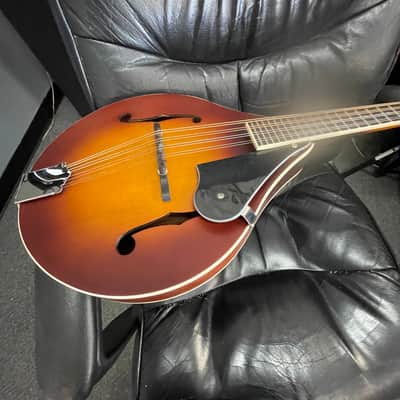 Fender Paramount PM-180E Mandolin 2022 - Present - Aged Cognac Burst image 4