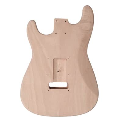 Cxxss 6 String ST Style Electric Guitar Kits with Mahogany Body, Maple Neck image 11